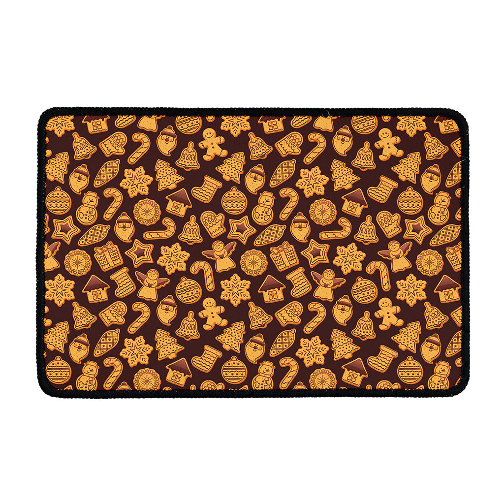 Christmas Cookies Pattern Print Kitchen Mat