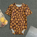 Christmas Cookies Pattern Print Men's Bodysuit