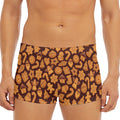 Christmas Cookies Pattern Print Men's Short Boxer Briefs