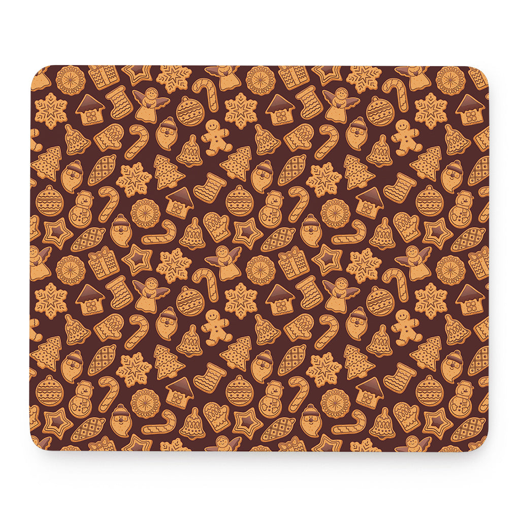 Christmas Cookies Pattern Print Mouse Pad