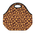 Christmas Cookies Pattern Print Neoprene Lunch Bag
