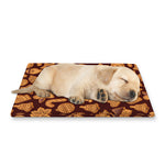 Christmas Cookies Pattern Print Pet Cooling Mat Cover