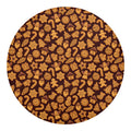Christmas Cookies Pattern Print Round Blanket