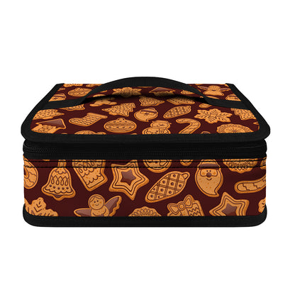 Christmas Cookies Pattern Print Small Lunch Bag