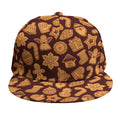Christmas Cookies Pattern Print Snapback Cap