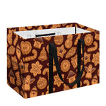 Christmas Cookies Pattern Print Utility Tote Bag
