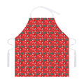 Christmas Cow Pattern Print Adjustable Apron