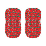 Christmas Cow Pattern Print Bar Stool Covers