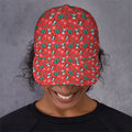 Christmas Cow Pattern Print Baseball Cap