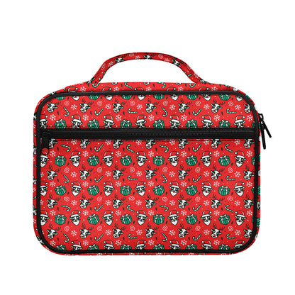 Christmas Cow Pattern Print Briefcase Bible Bag
