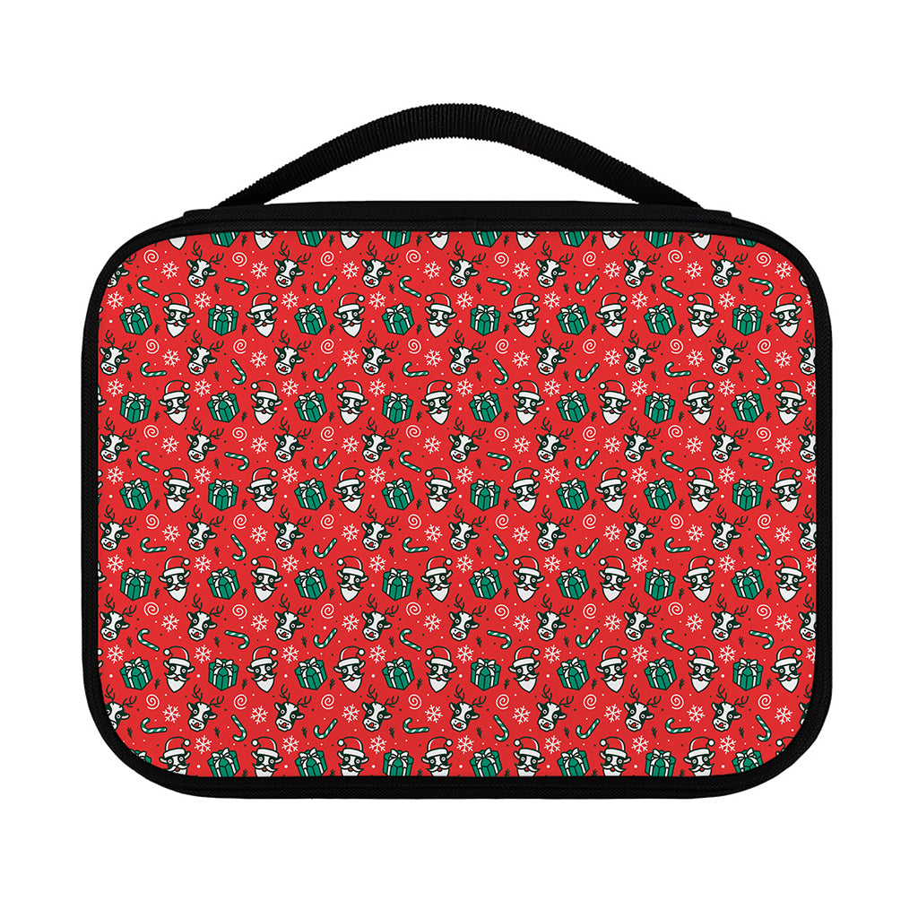 Christmas Cow Pattern Print Classic Bible Case