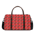 Christmas Cow Pattern Print Duffel Bag