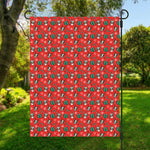 Christmas Cow Pattern Print Garden Flag