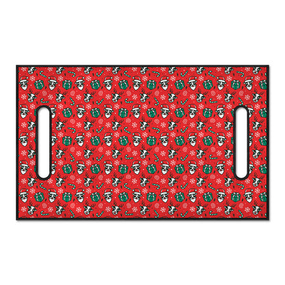 Christmas Cow Pattern Print Golf Cart Seat Cover