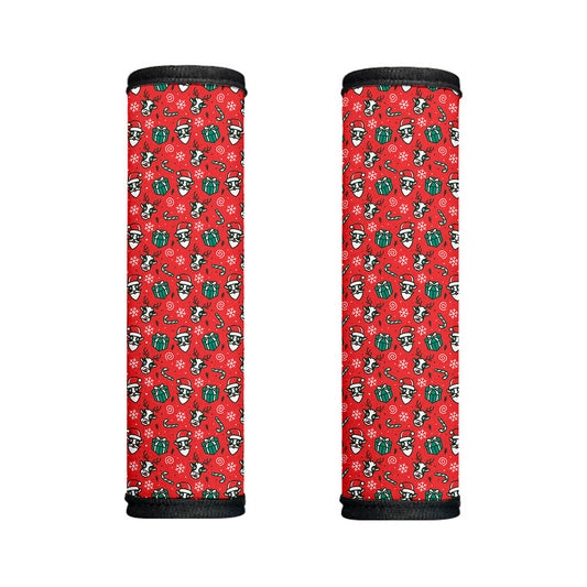 Christmas Cow Pattern Print Handle Covers