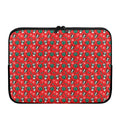 Christmas Cow Pattern Print Laptop Sleeve