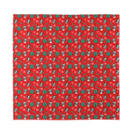 Christmas Cow Pattern Print Silk Bandana