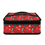 Christmas Cow Pattern Print Small Lunch Bag
