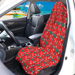 Christmas Cow Pattern Print Waterproof Car Seat Cover