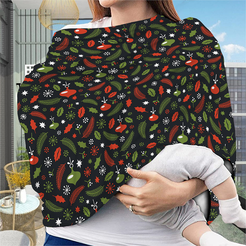 Christmas Decorations Pattern Print Baby Seat Cover