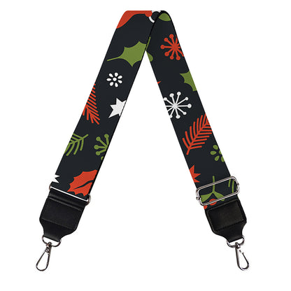 Christmas Decorations Pattern Print Bag Strap