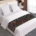 Christmas Decorations Pattern Print Bed Runner