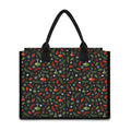 Christmas Decorations Pattern Print Canvas Tote Bag