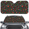 Christmas Decorations Pattern Print Car Windshield Sun Shade