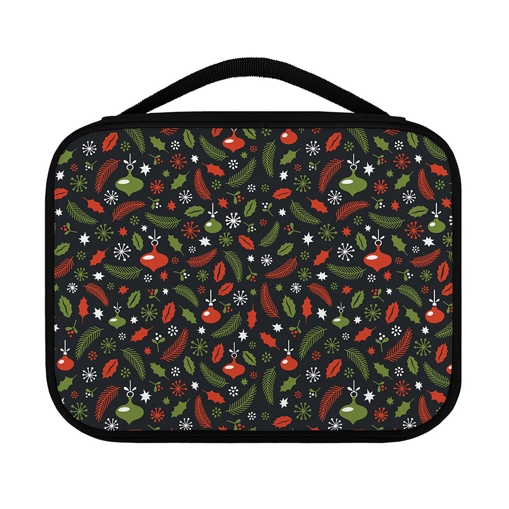 Christmas Decorations Pattern Print Classic Bible Case
