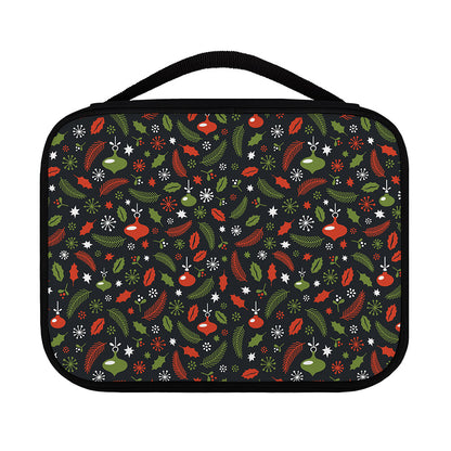 Christmas Decorations Pattern Print Classic Bible Case