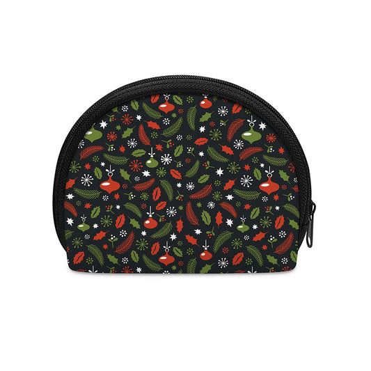 Christmas Decorations Pattern Print Coin Purse