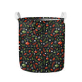 Christmas Decorations Pattern Print Collapsible Laundry Basket