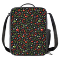 Christmas Decorations Pattern Print Crossbody Lunch Bag