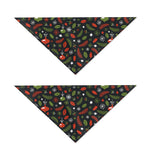 Christmas Decorations Pattern Print Dog Bandana