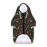 Christmas Decorations Pattern Print Dog Zip Up Hoodie
