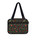 Christmas Decorations Pattern Print Double Strap Bible Bag