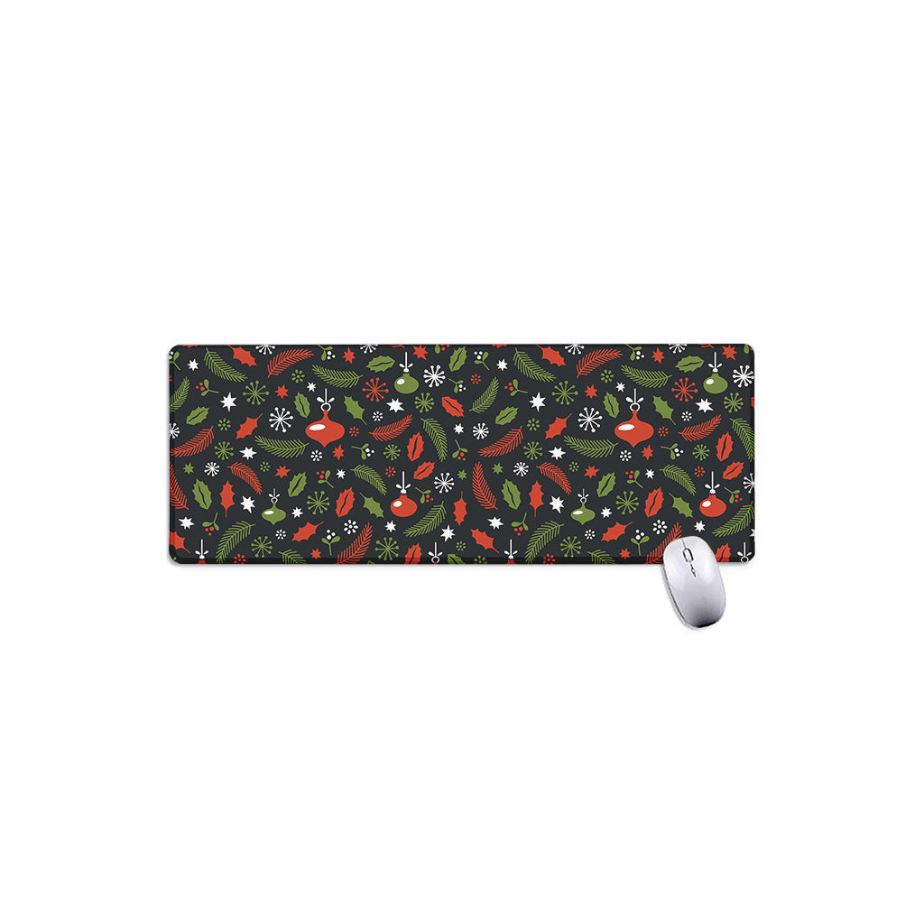 Christmas Decorations Pattern Print Extended Mouse Pad
