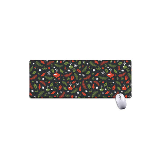Christmas Decorations Pattern Print Extended Mouse Pad