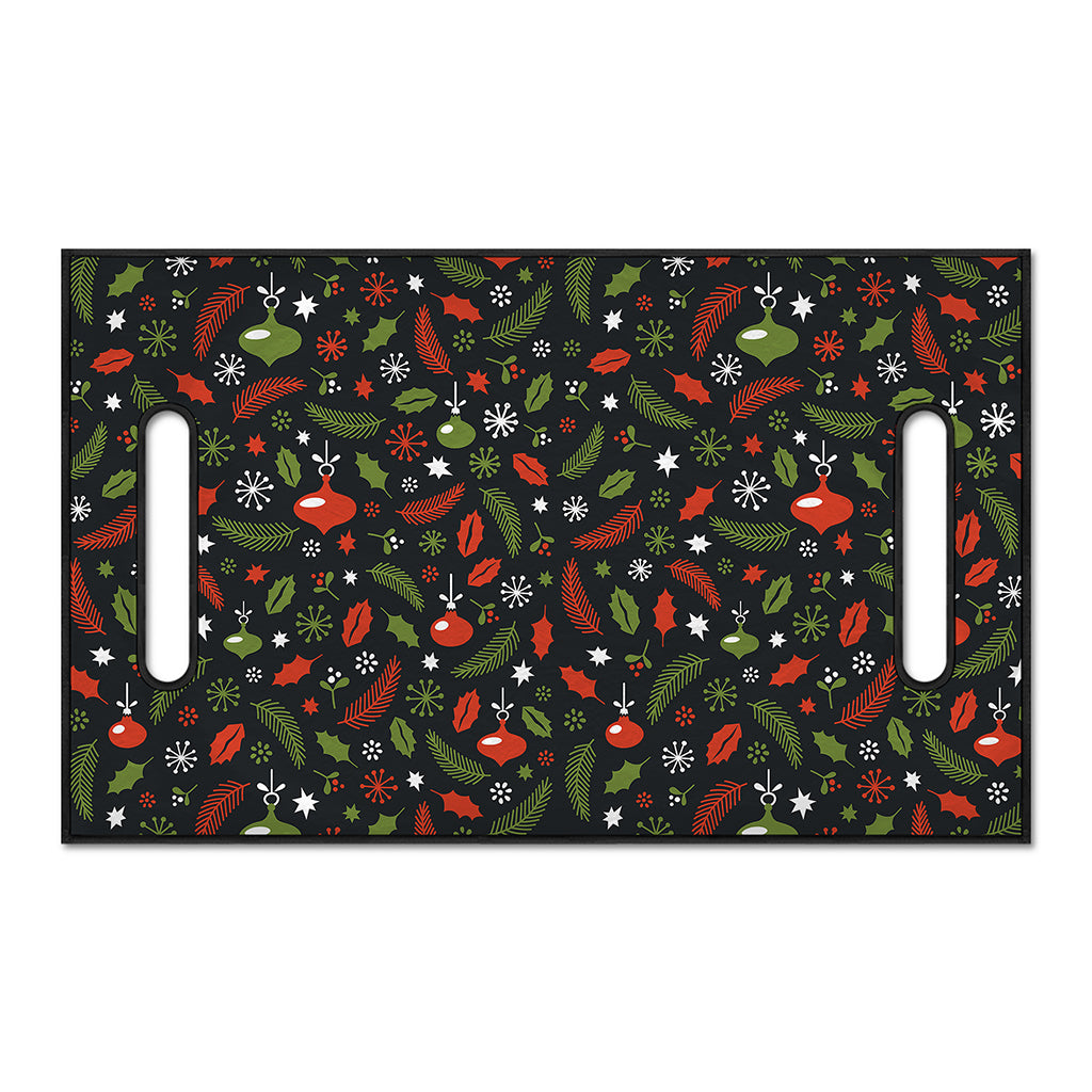 Christmas Decorations Pattern Print Golf Cart Seat Cover