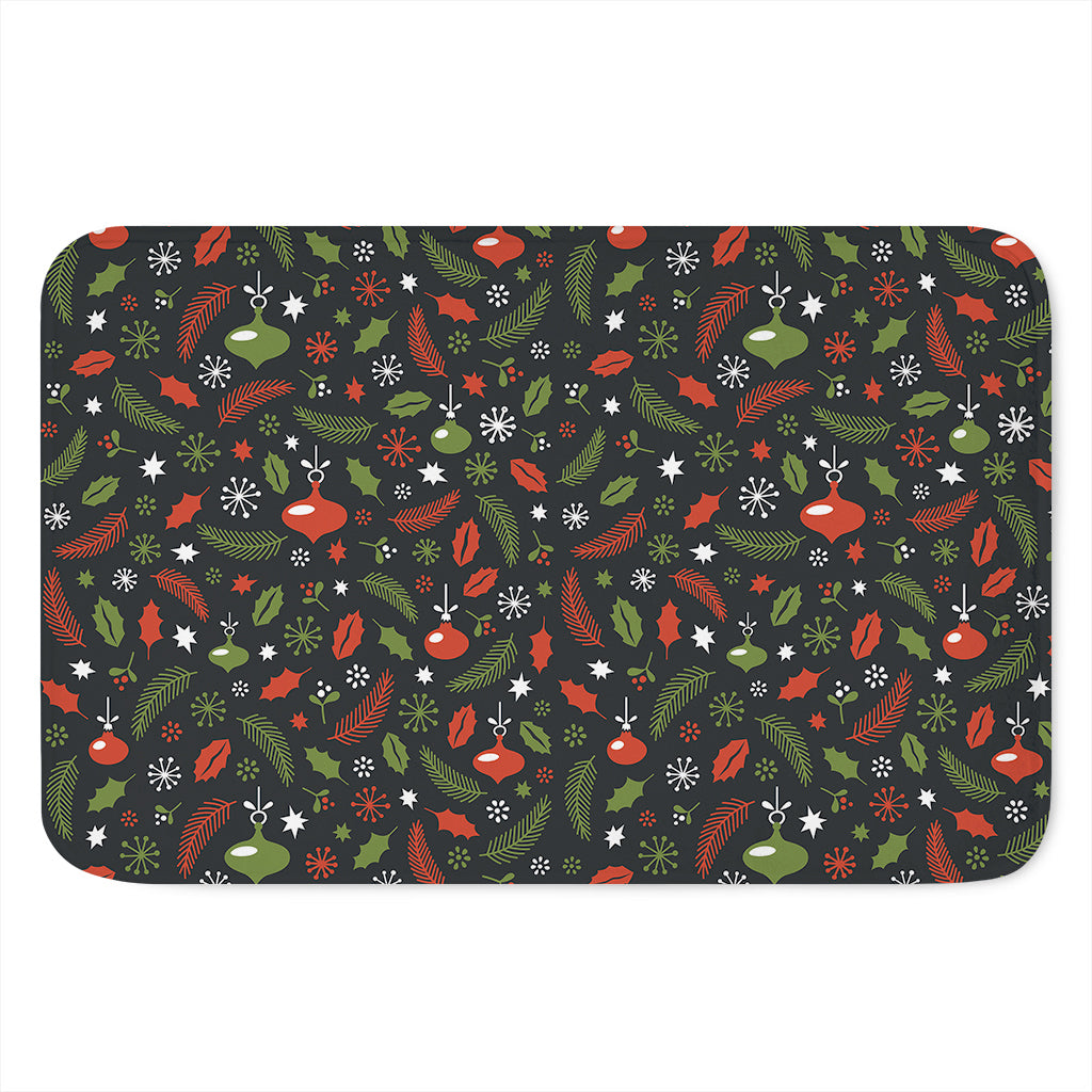 Christmas Decorations Pattern Print Indoor Door Mat