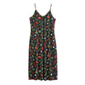 Christmas Decorations Pattern Print Jersey Midi Cami Dress