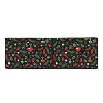 Christmas Decorations Pattern Print Long Kitchen Mat