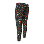 Christmas Decorations Pattern Print Men's Compression Pants