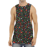 Christmas Decorations Pattern Print Men's Muscle Tank Top