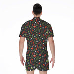 Christmas Decorations Pattern Print Men's Rompers