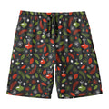 Christmas Decorations Pattern Print Men's Swim Trunks