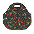 Christmas Decorations Pattern Print Neoprene Lunch Bag