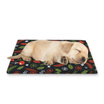 Christmas Decorations Pattern Print Pet Cooling Mat Cover
