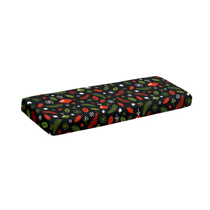 Christmas Decorations Pattern Print Piano Keyboard Cover