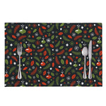 Christmas Decorations Pattern Print Placemat